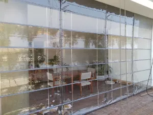 Transparent PVC Blinds