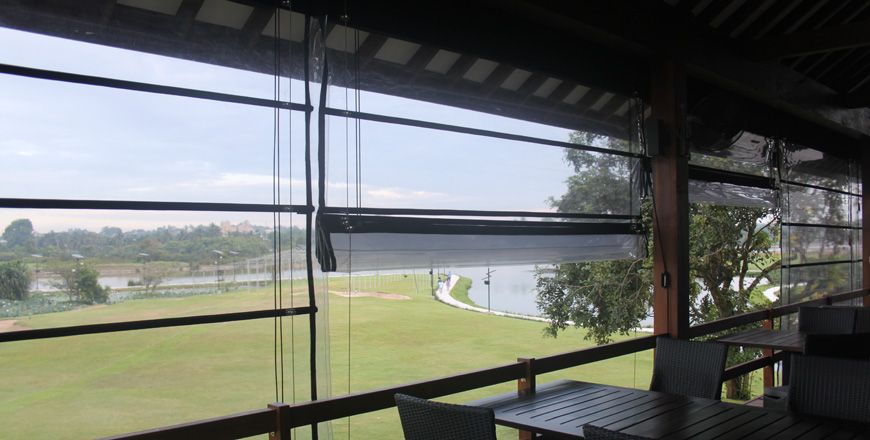 Fabric Roman Blinds