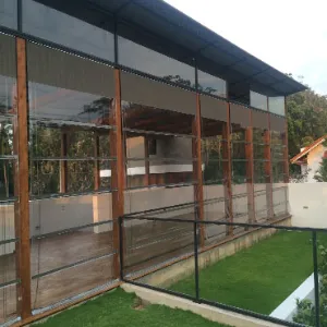 Reinforced Clear Blinds