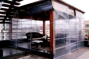 Transparent PVC Blinds